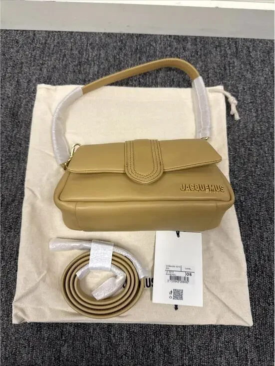 Jacquemus Le Petit Bambimou shoulder bag Camel Brown NEW - Picture 4 of 9